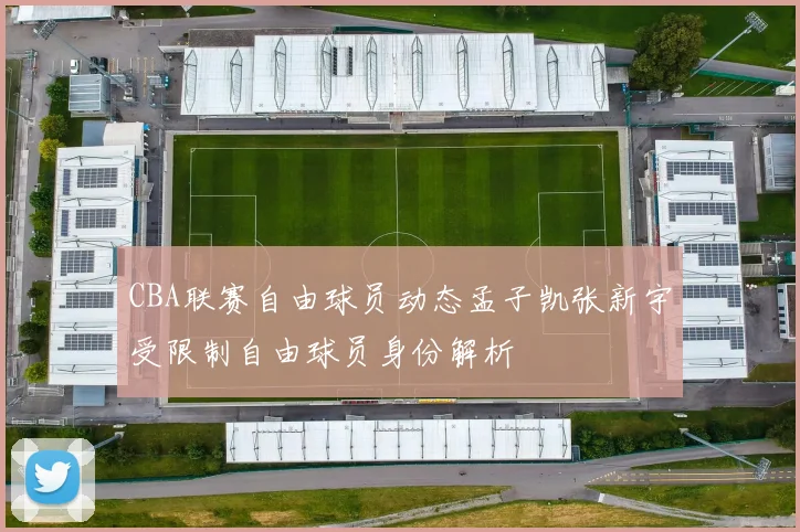 CBA联赛自由球员动态孟子凯张新宇受限制自由球员身份解析